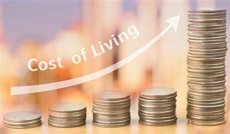 Cost of living .